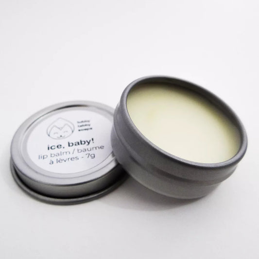 Ice, Baby! peppermint and lemongrass lip balm image 0