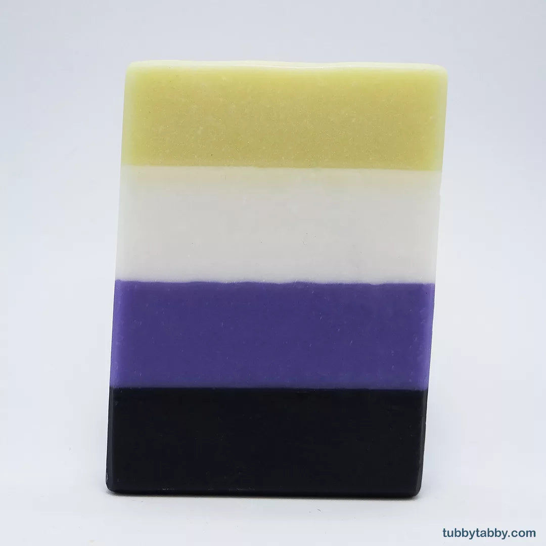 Nonbinary Pride Flag soap image 0