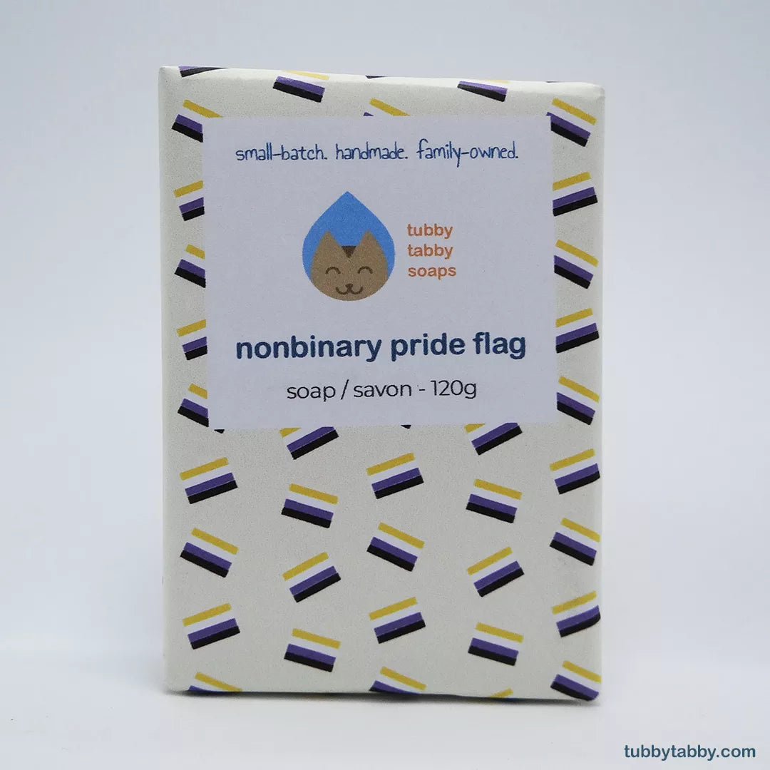 Nonbinary Pride Flag soap image 1