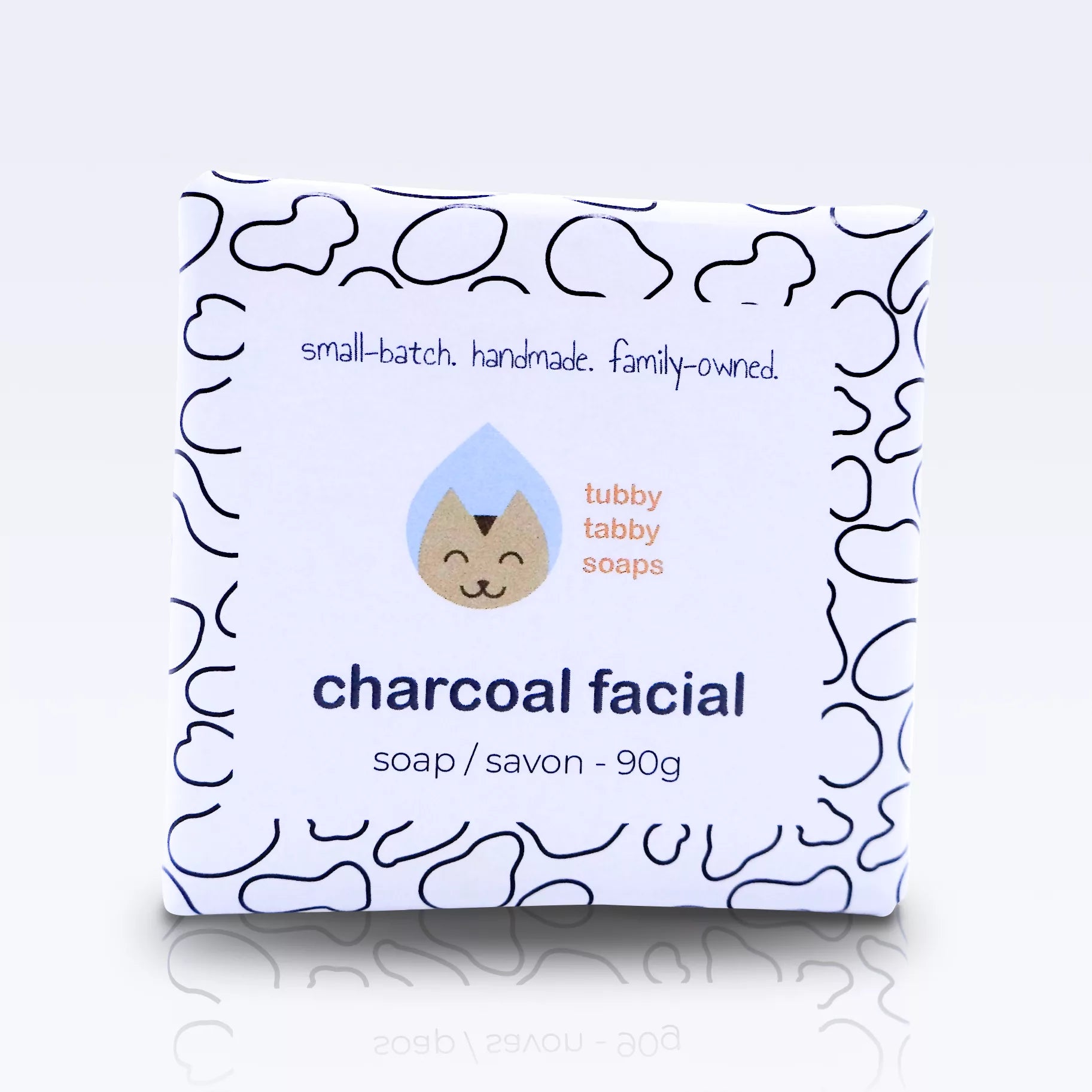 Charcoal Facial handmade soap image 1
