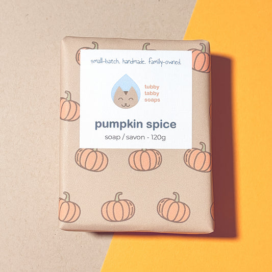 Pumpkin Spice handmade soap