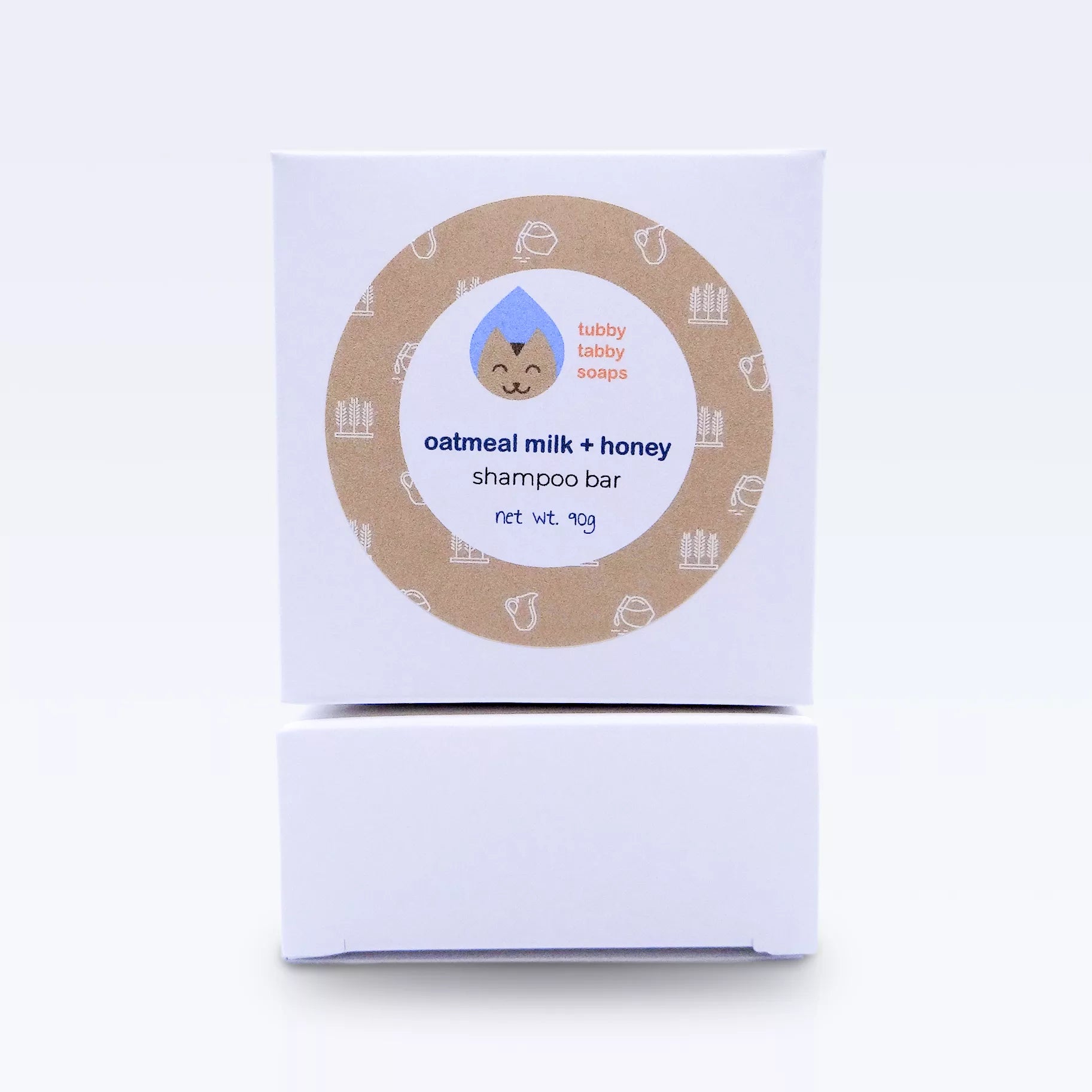 Oatmeal milk + honey shampoo bar image 1