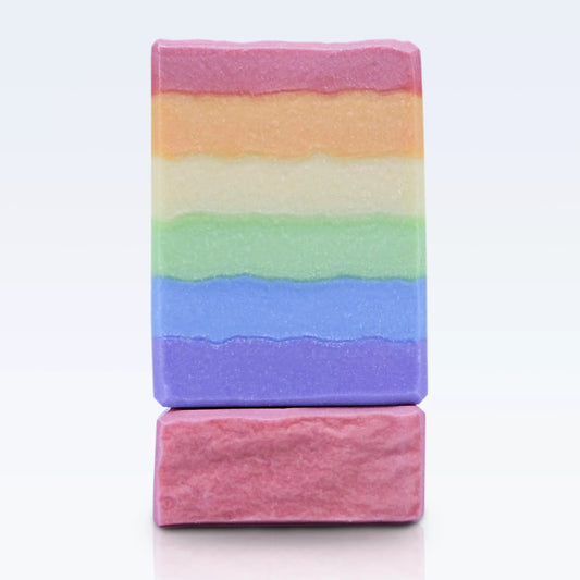Single Rainbow handmade soap image 0