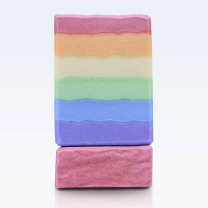 Single Rainbow handmade soap image 0