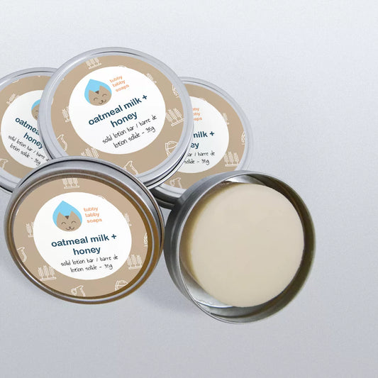 Oatmeal Milk & Honey solid lotion bar image 0