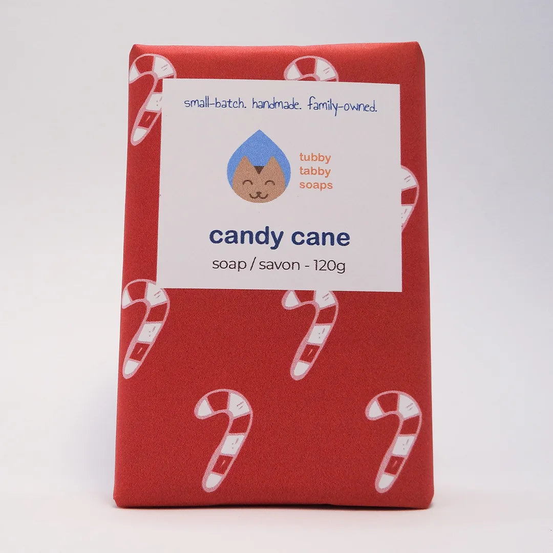 Candy Cane handmade soap image 1