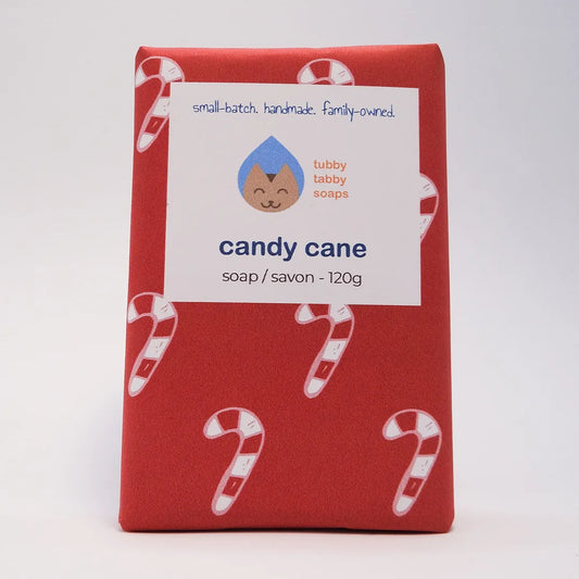 Candy Cane handmade soap image 1
