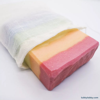 Single Rainbow handmade soap image 3