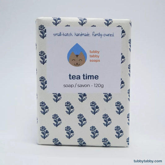 Tea Time handmade soap image 1