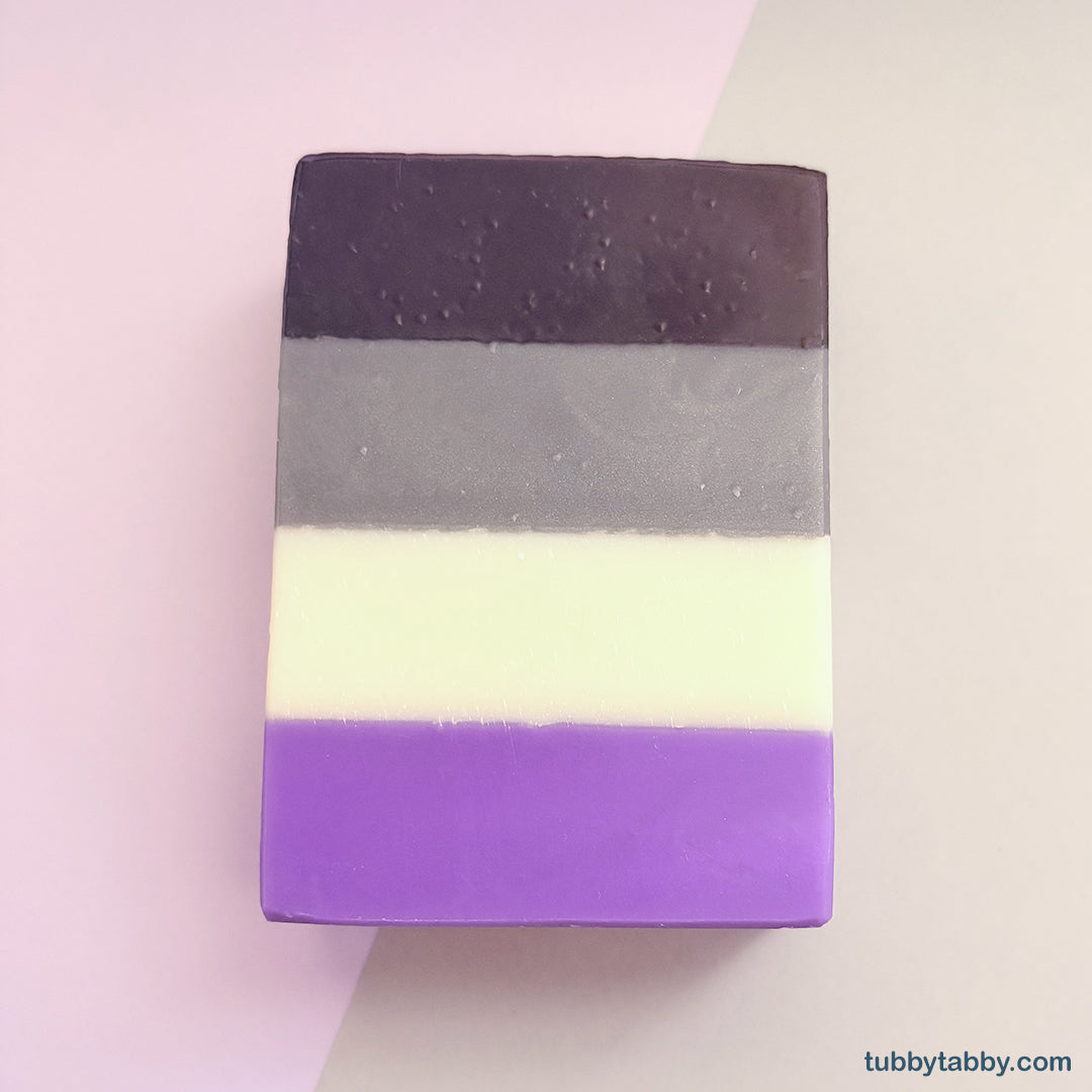 Asexual Pride Flag soap