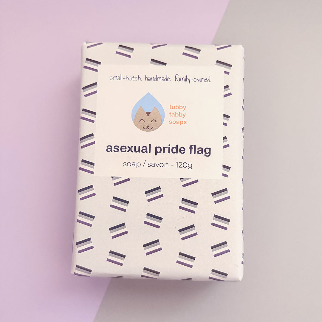 Asexual Pride Flag soap