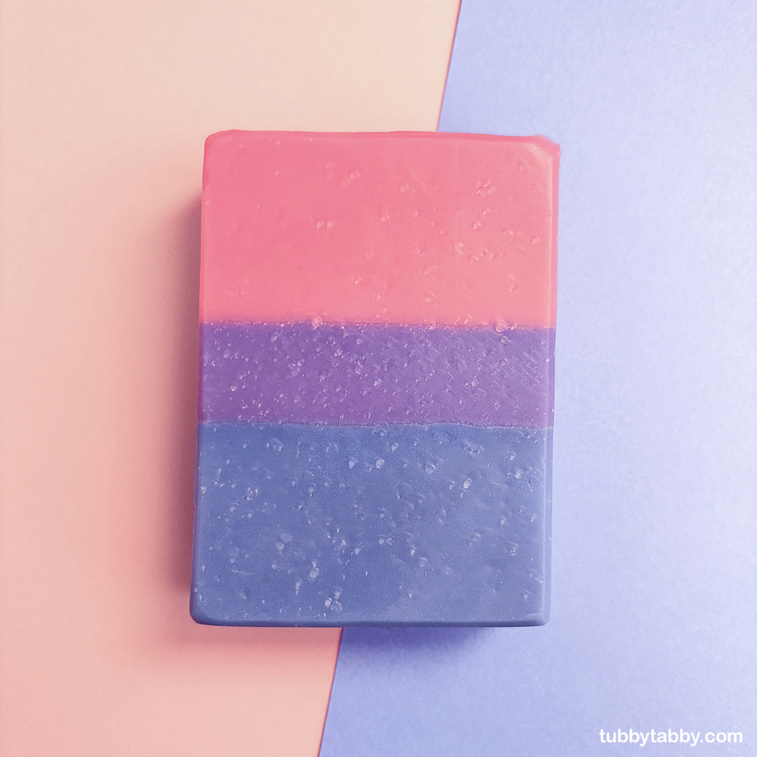 Bi Pride Flag soap