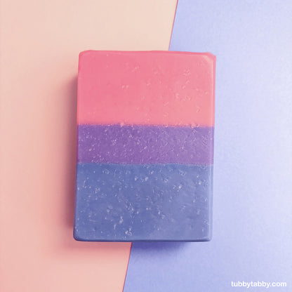 Bi Pride Flag soap