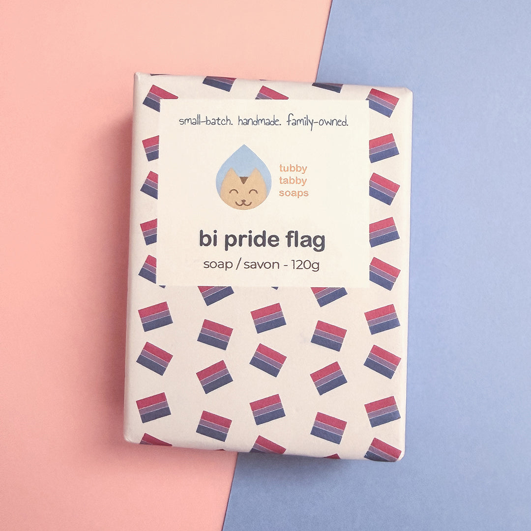 Bi Pride Flag soap