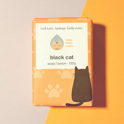 Black Cat handmade soap