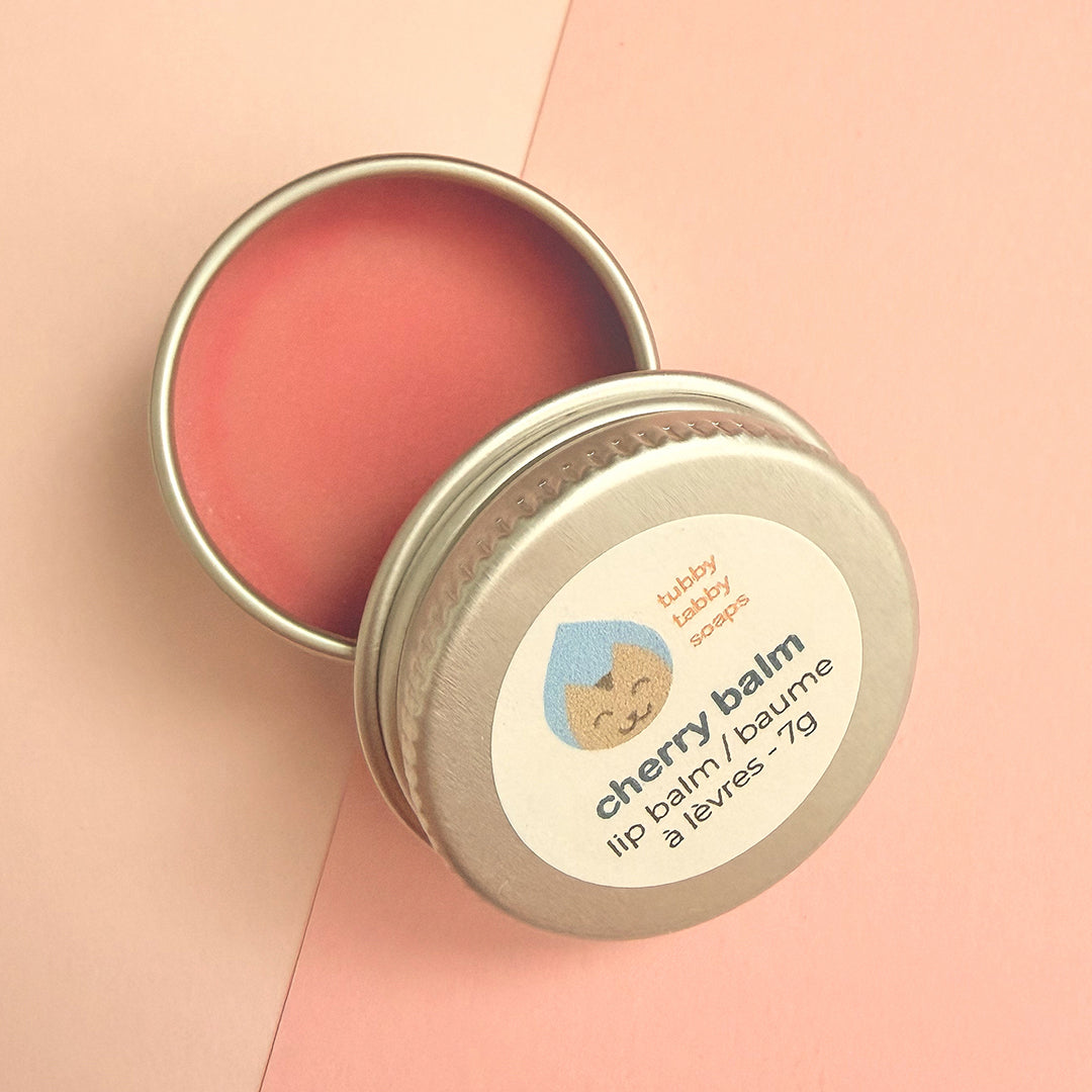 Cherry Balm handmade lip balm