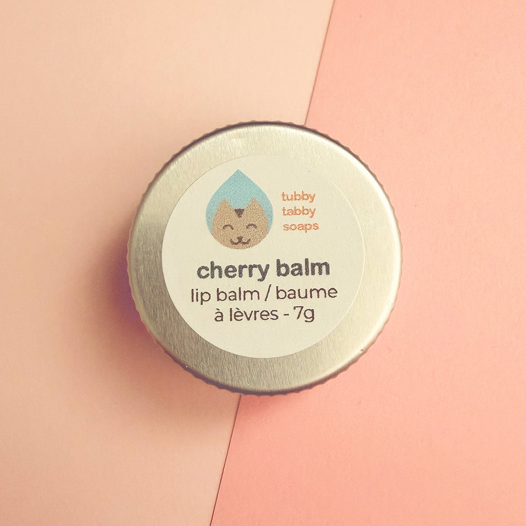 Cherry Balm handmade lip balm