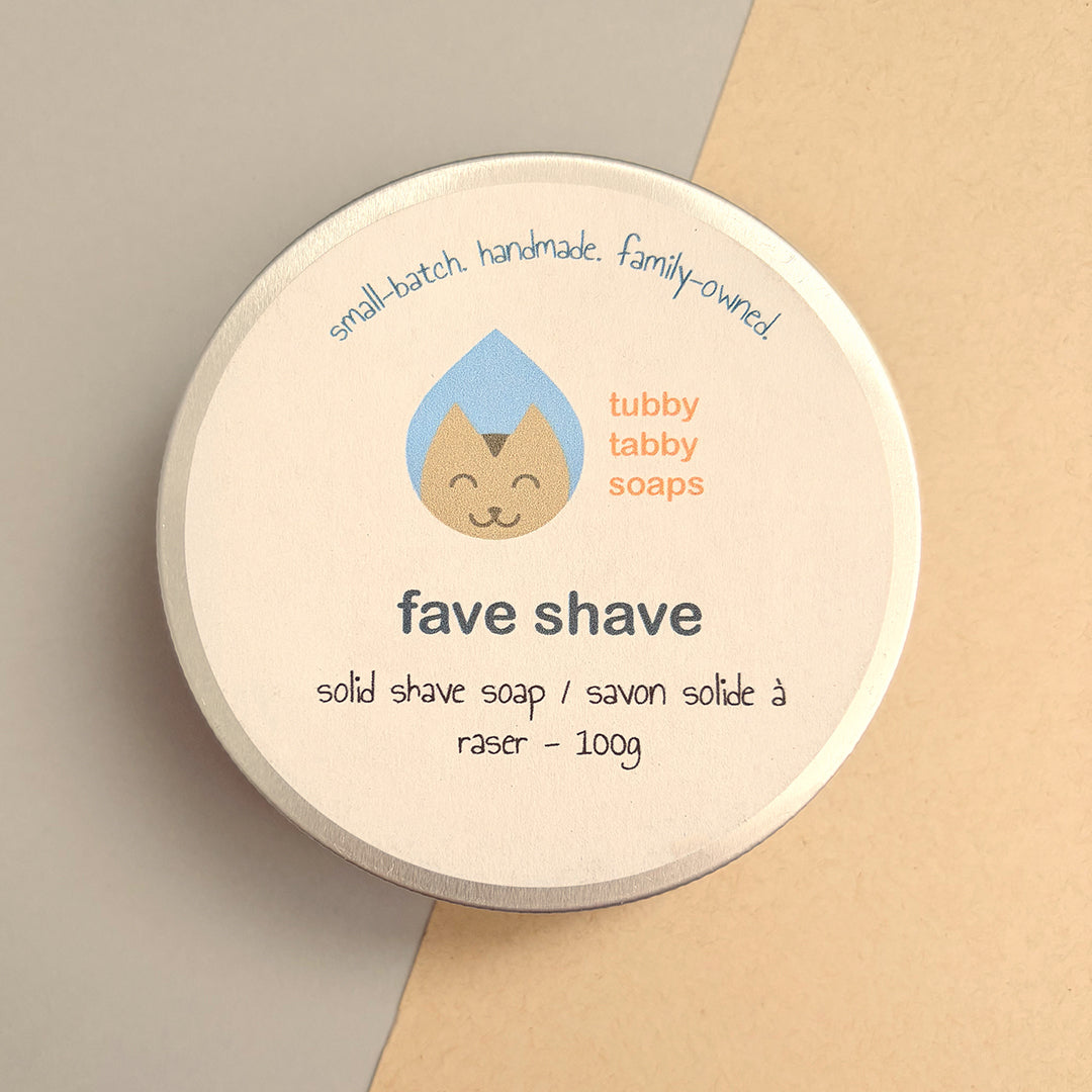 Fave Shave handmade shaving soap