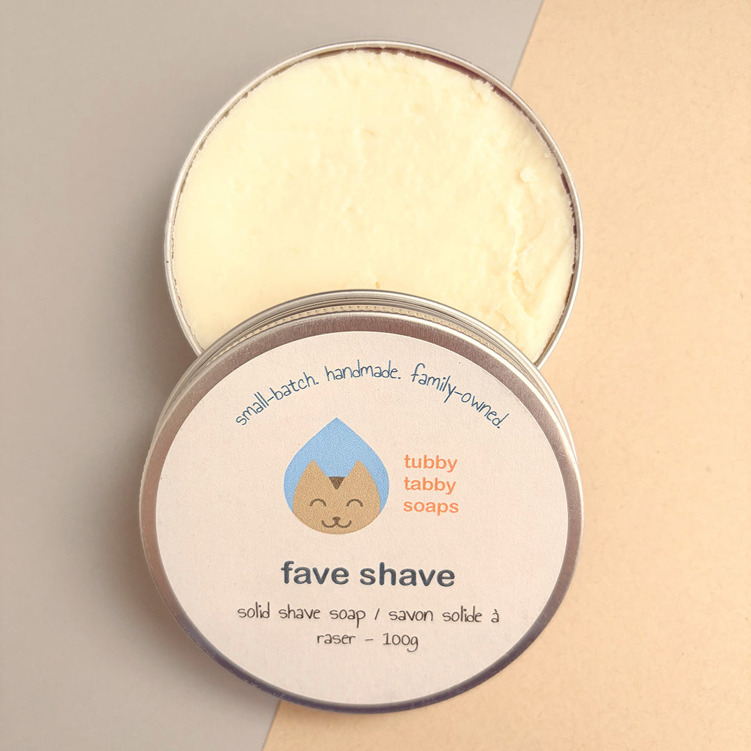 Fave Shave handmade shaving soap