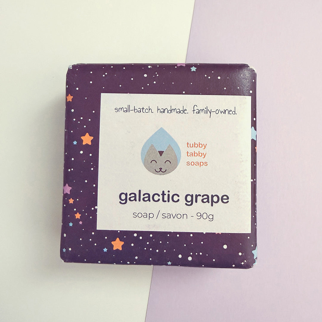 Galactic Grape kids' soap