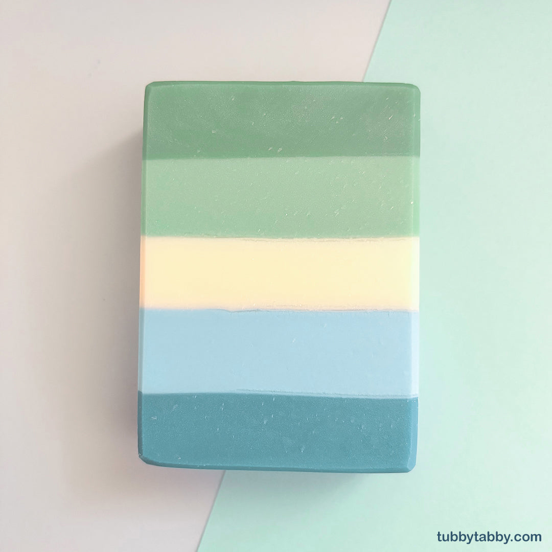 Gay Men's Pride Flag soap