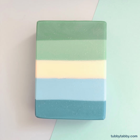 Gay Men's Pride Flag soap