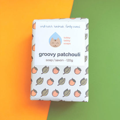 Groovy Patchouli handmade soap