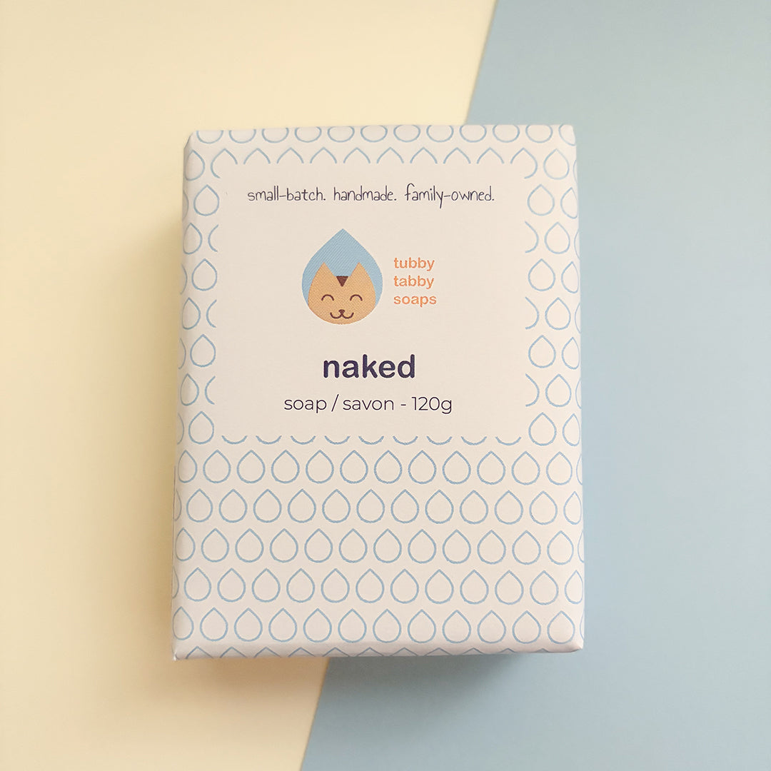 Naked (unscented) handmade soap