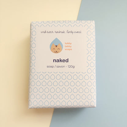Naked (unscented) handmade soap