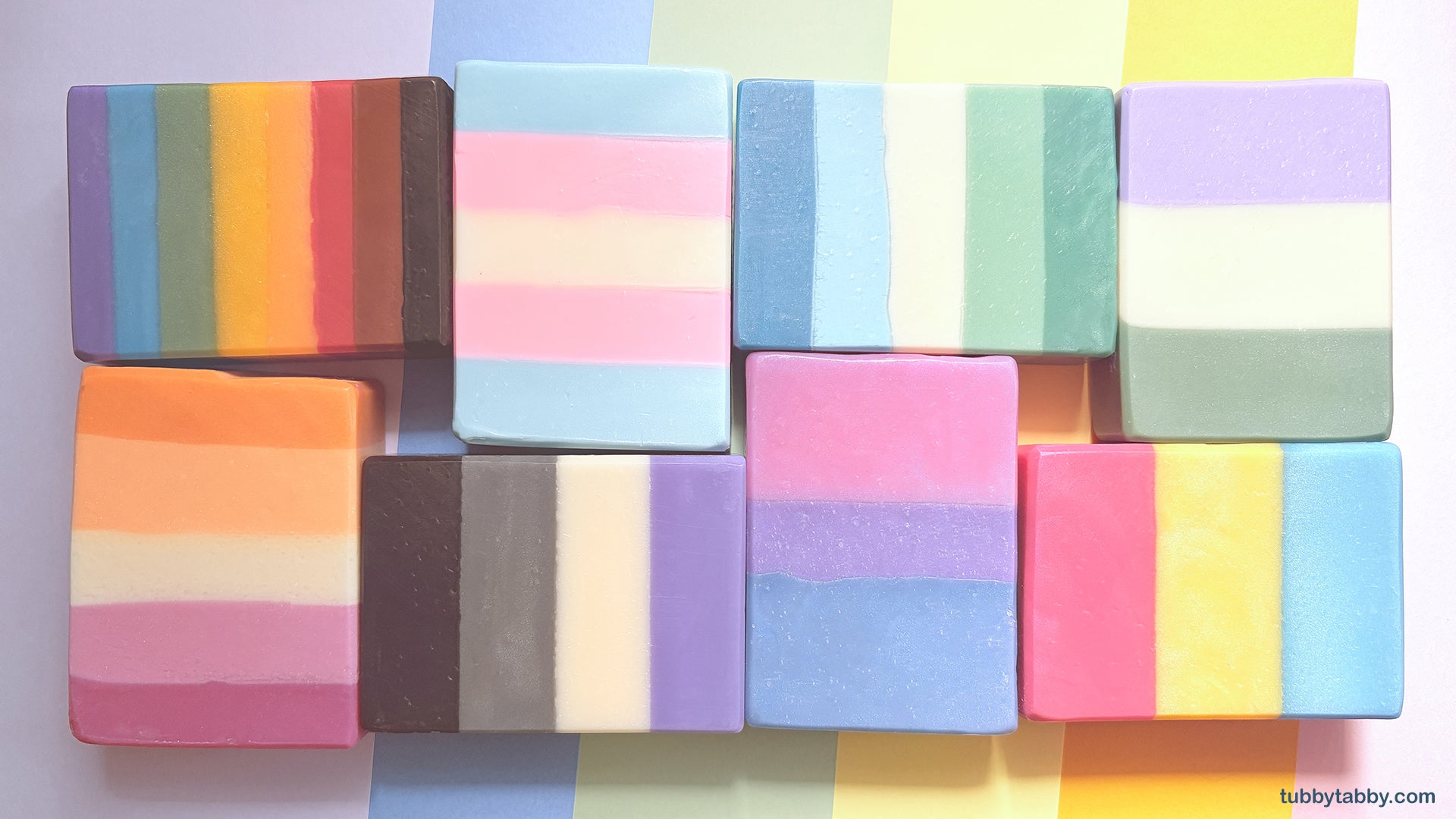 Pride Collection bulk handmade soap bundle