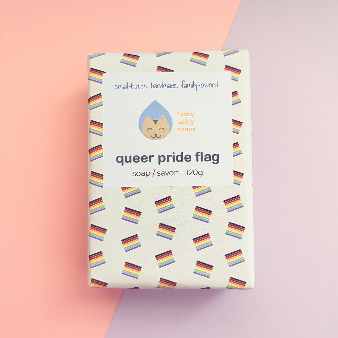 Queer Pride Flag soap