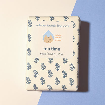 Tea Time handmade soap
