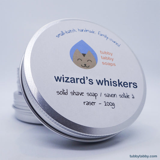 Wizard's Whiskers handmade shaving soap