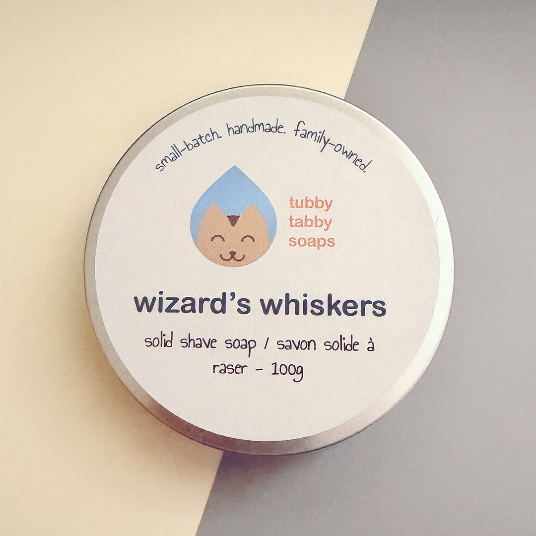 Wizard's Whiskers handmade shaving soap