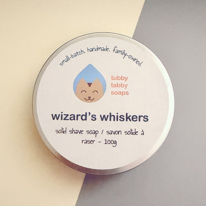 Wizard's Whiskers handmade shaving soap