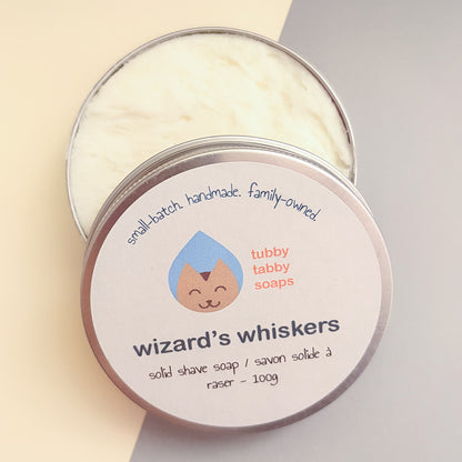 Wizard's Whiskers handmade shaving soap