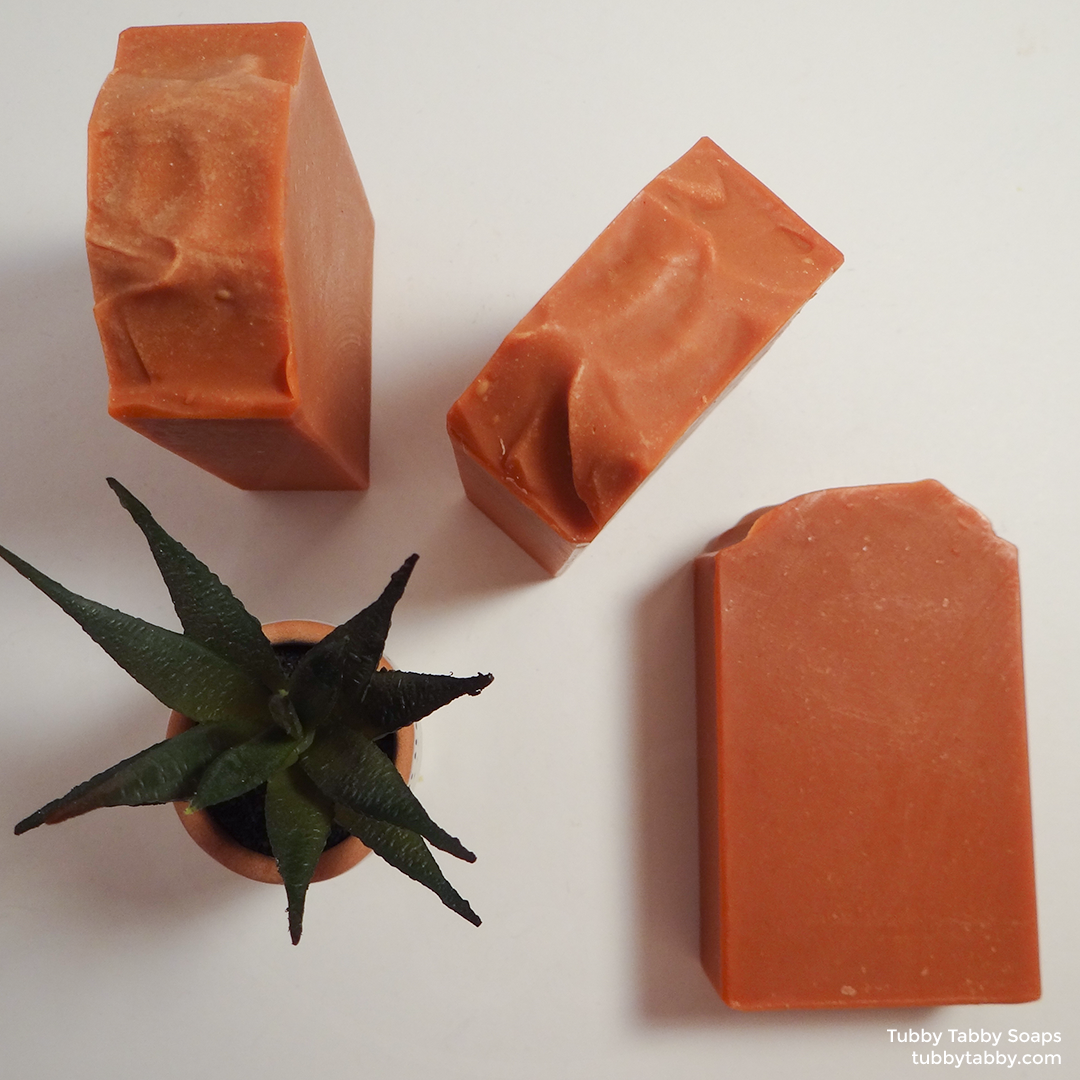 Baked Clay artisan handmade soap by Tubby Tabby Soaps