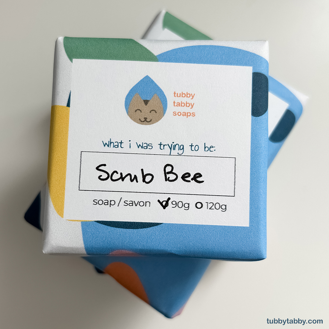 Rescue Bar soap by Tubby Tabby Soaps (ugly or off season discounted product)
