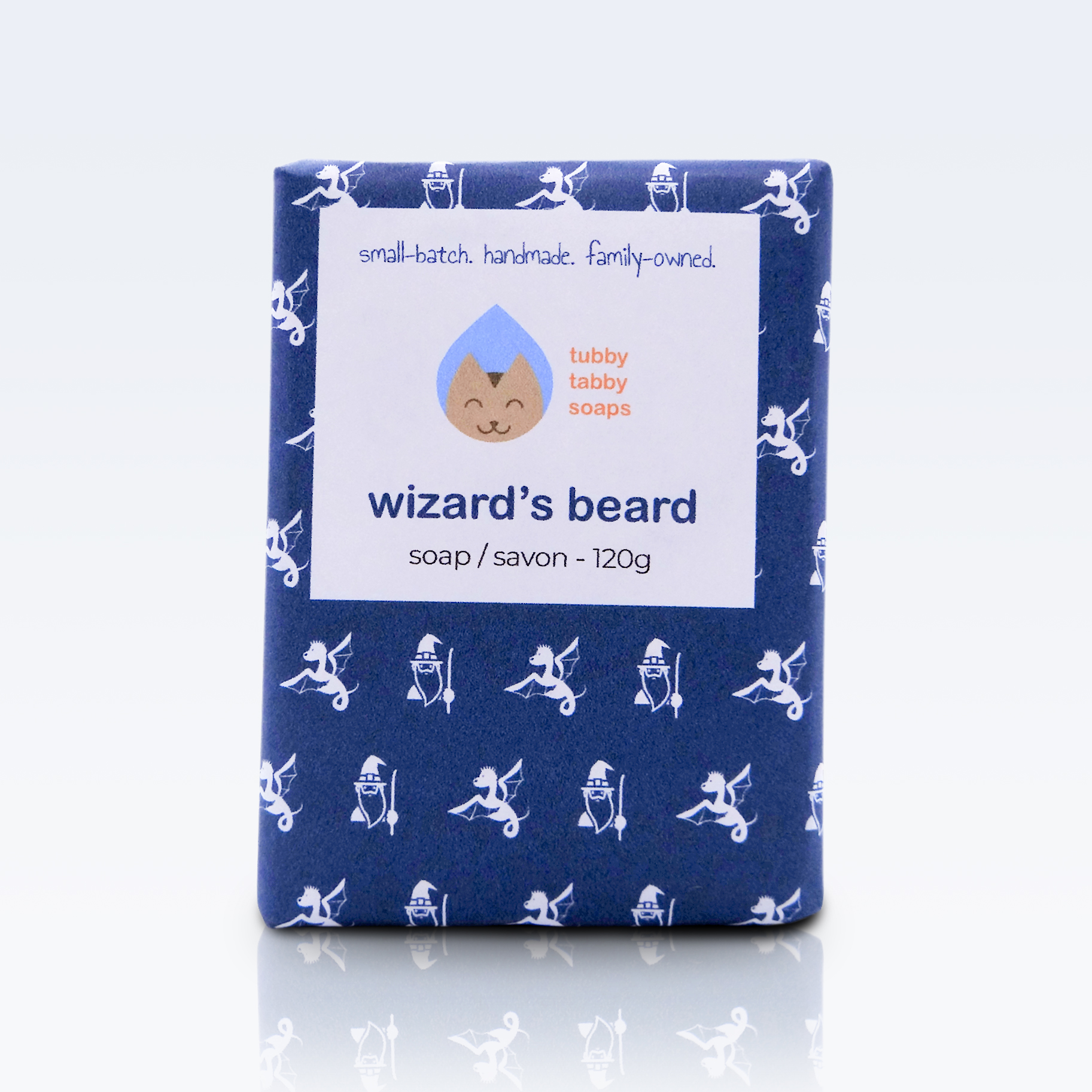 Wizard's Beard handmade bar soap by Tubby Tabby Soaps (inspired by Gandalf from Lord of the Rings)