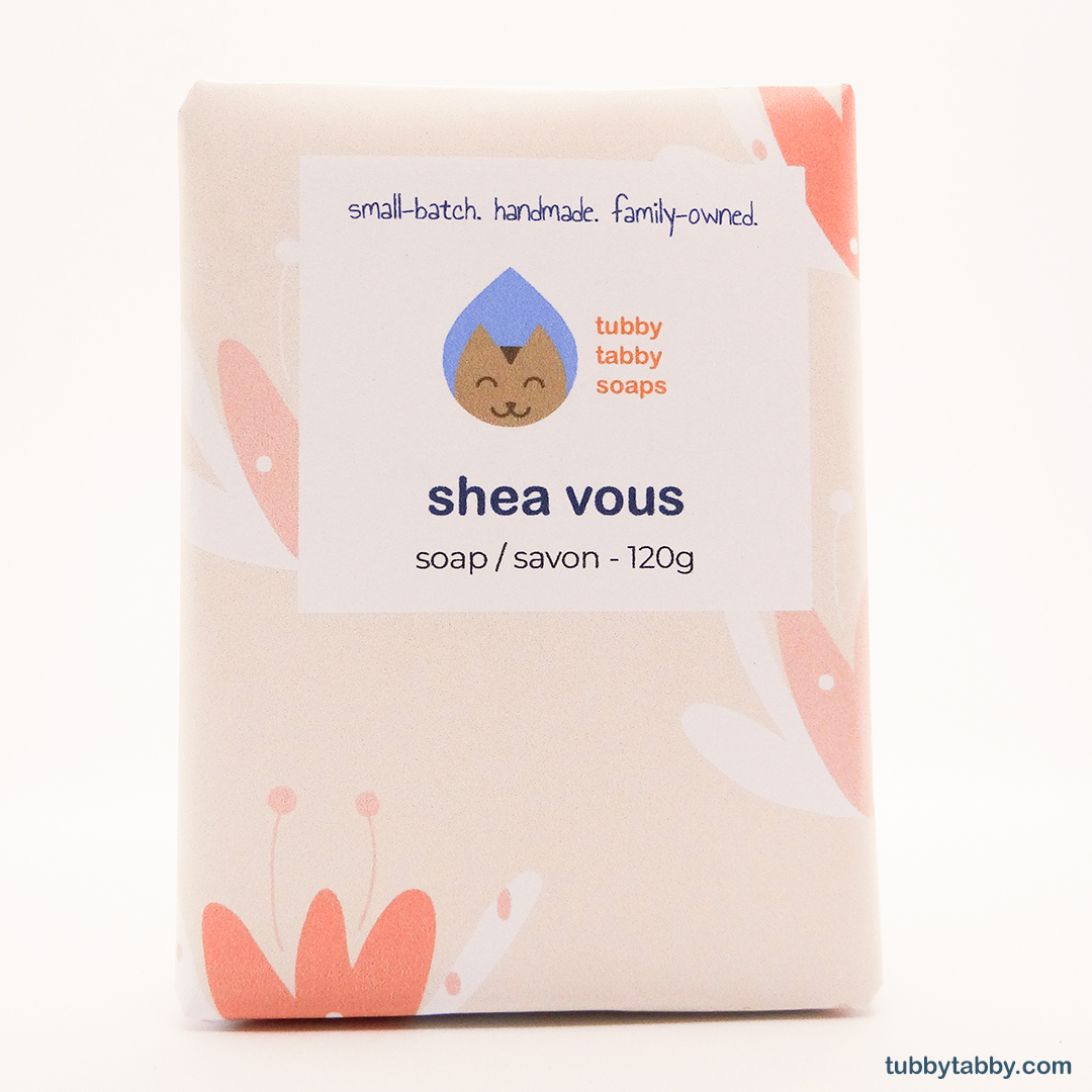 Shea Vous handmade soap by Tubby Tabby Soaps