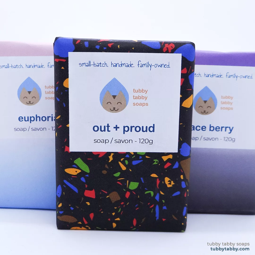 Happy Pride soap gift set (Queer Pride) by Tubby Tabby Soaps