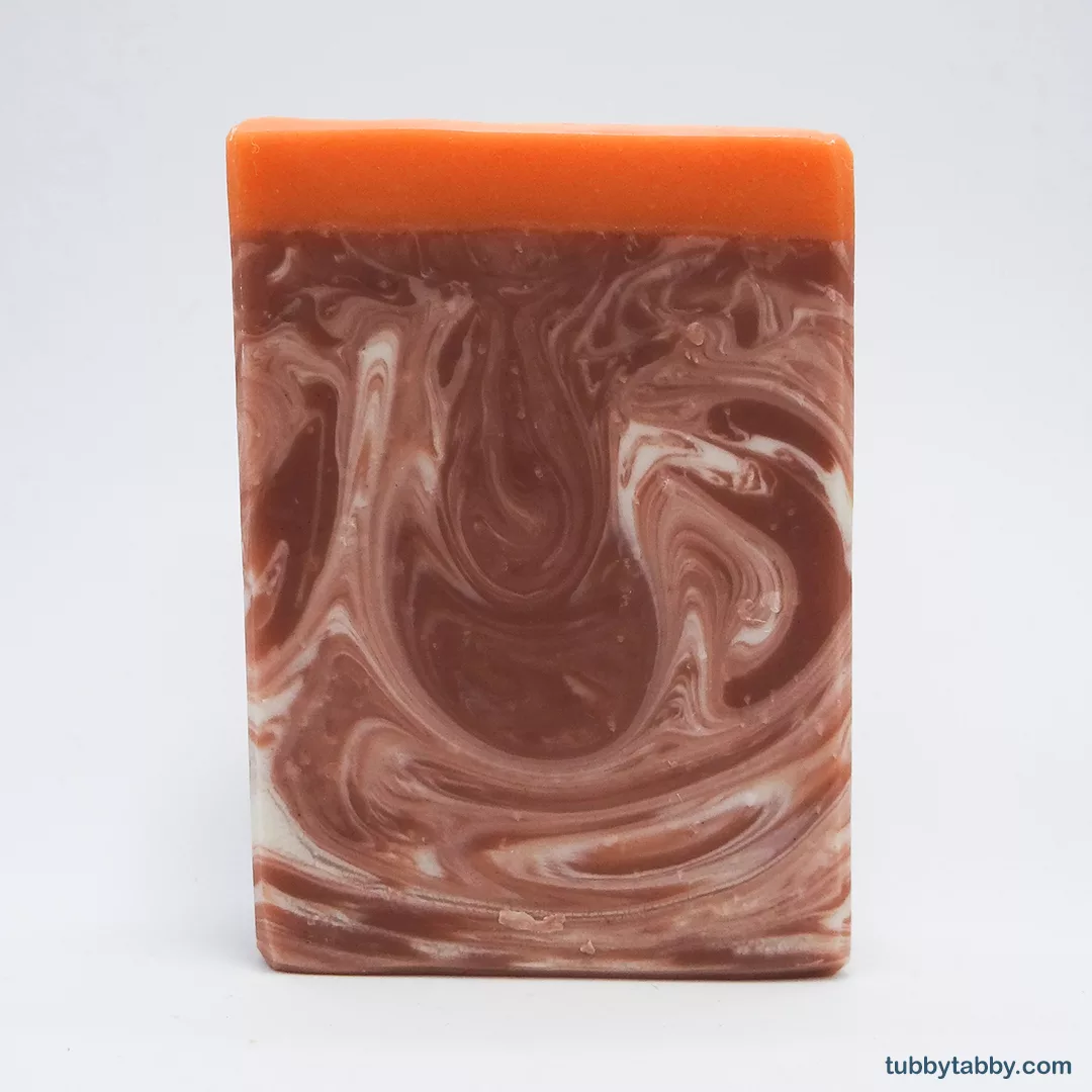 Pumpkin Spice handmade soap by Tubby Tabby Soaps (web)