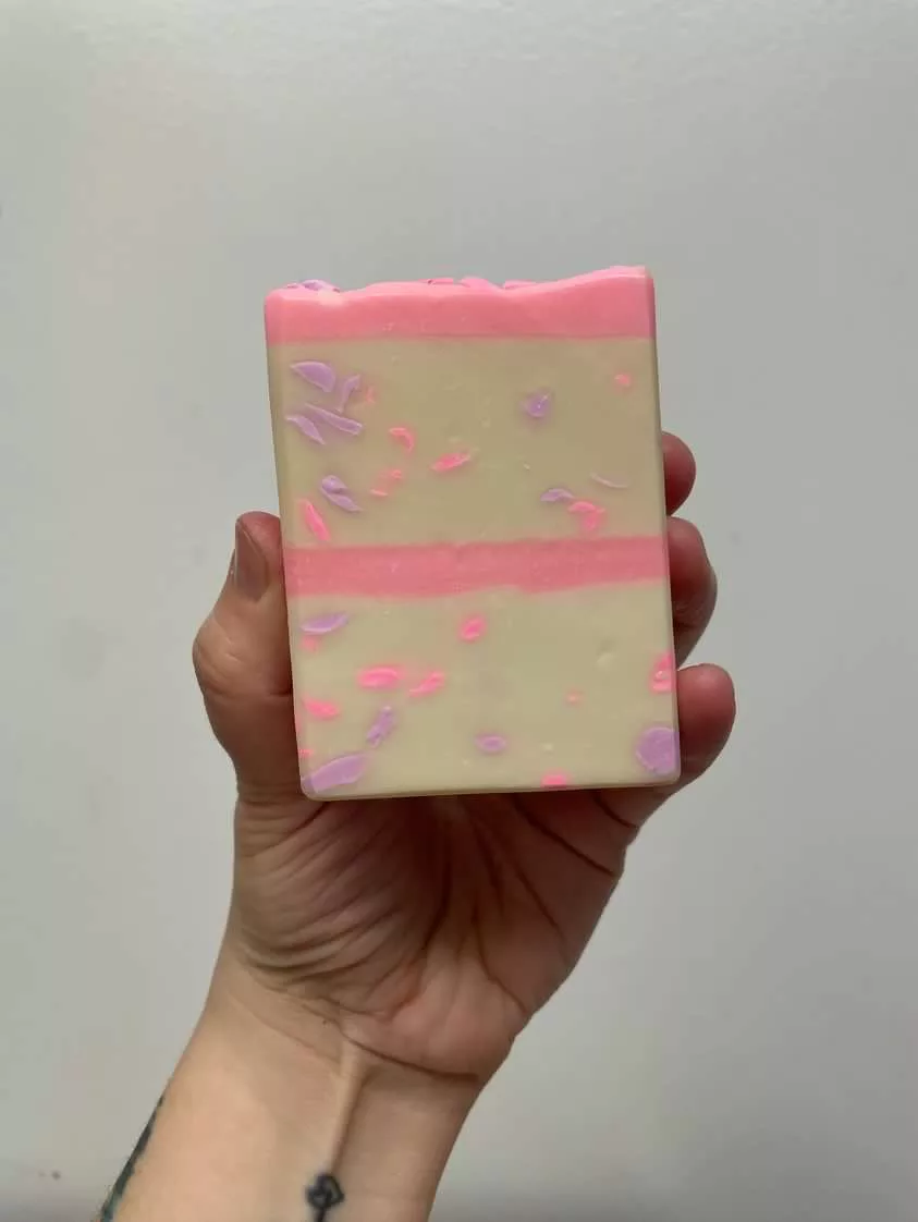 By the Slice handmade soap (partnership with Little Jo Berry's) by Tubby Tabby Soaps