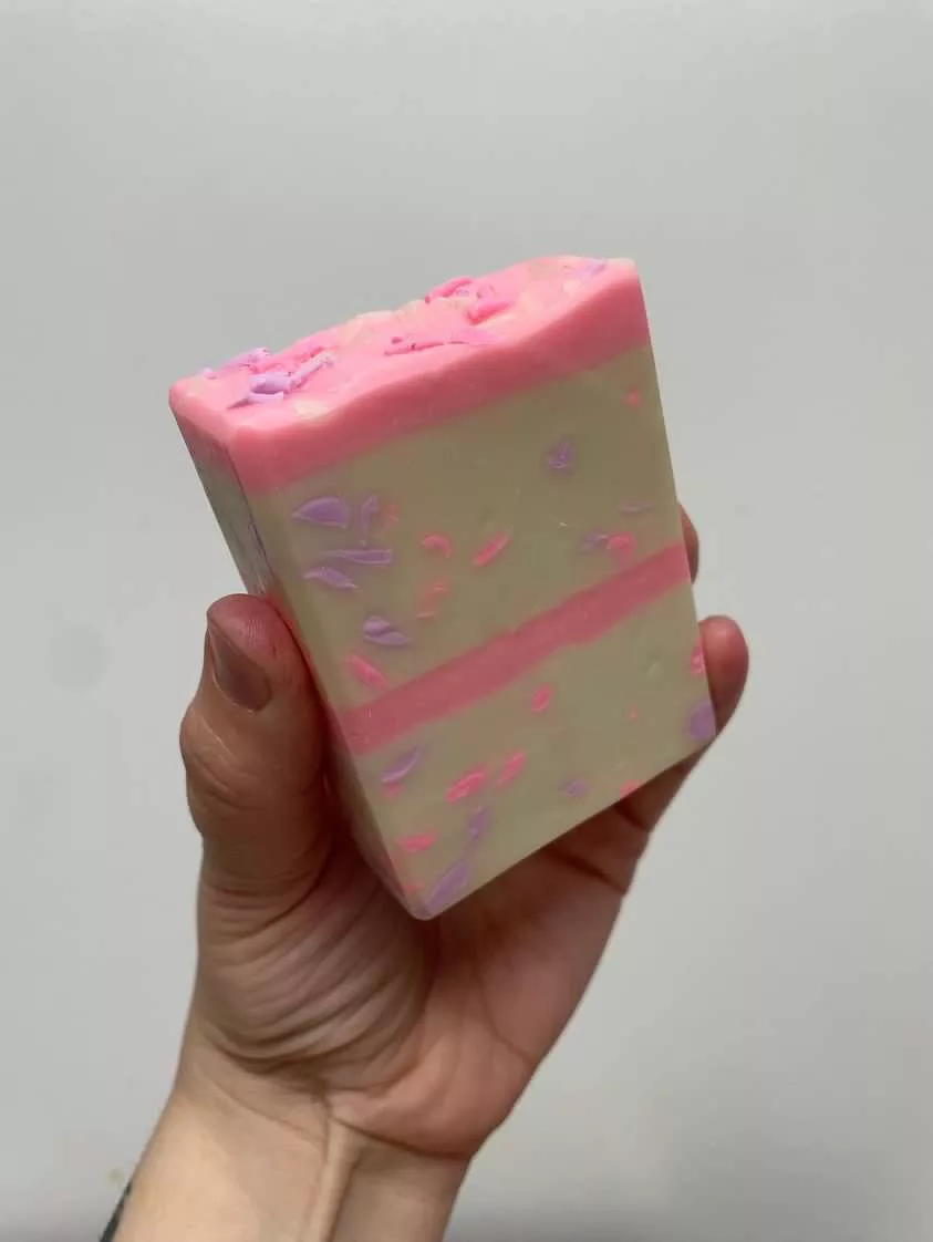 By the Slice vegan handmade soap (partnership with Little Jo Berry's) by Tubby Tabby Soaps
